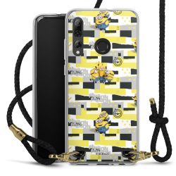 Carry Case Transparent Leather black/gold