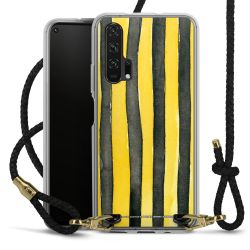 Carry Case Transparent Leather black/gold