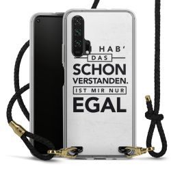 Carry Case Transparent Leder schwarz/gold