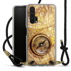 Carry Case Transparent Leather black/gold