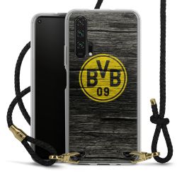 Carry Case Transparent Leather black/gold