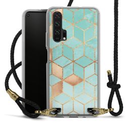 Carry Case Transparent Leather black/gold