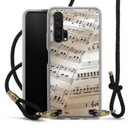 Carry Case Transparent Leather black/gold