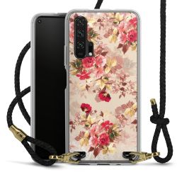 Carry Case Transparent Leather black/gold