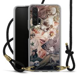 Carry Case Transparent Leather black/gold