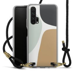 Carry Case Transparent Leather black/gold