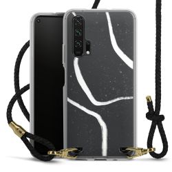 Carry Case Transparent Leather black/gold