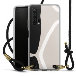 Carry Case Transparent Leather black/gold