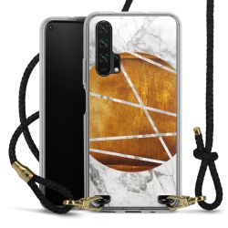 Carry Case Transparent Leather black/gold