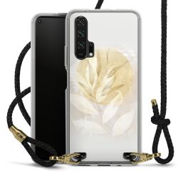 Carry Case Transparent Leather black/gold