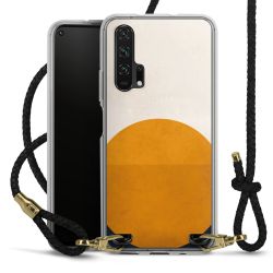 Carry Case Transparent Leather black/gold