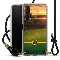 Carry Case Transparent Leather black/gold