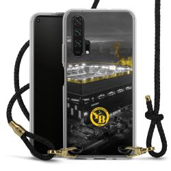 Carry Case Transparent Leather black/gold