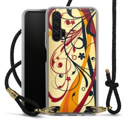 Carry Case Transparent Leather black/gold