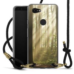 Carry Case Transparent Leather black/gold