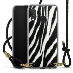 Carry Case Transparent Leather black/gold