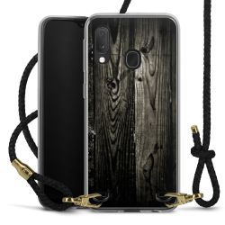 Carry Case Transparent Leather black/gold