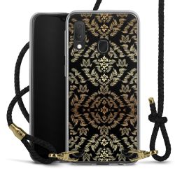 Carry Case Transparent Leather black/gold