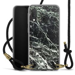 Carry Case Transparent Leather black/gold