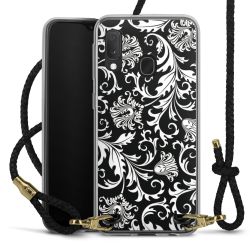 Carry Case Transparent Leather black/gold