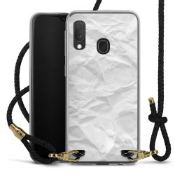 Carry Case Transparent Leather black/gold