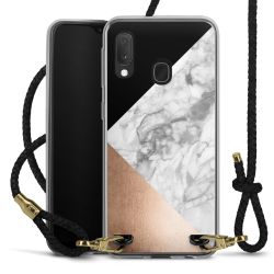 Carry Case Transparent Leather black/gold