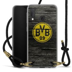 Carry Case Transparent Leather black/gold