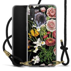 Carry Case Transparent Leather black/gold