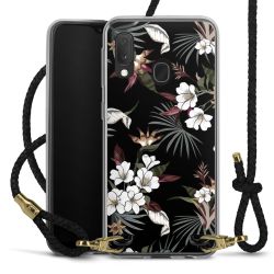 Carry Case Transparent Leather black/gold