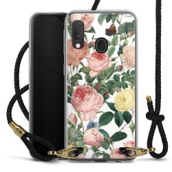 Carry Case Transparent Leather black/gold