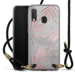 Carry Case Transparent Leather black/gold