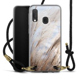 Carry Case Transparent Leather black/gold