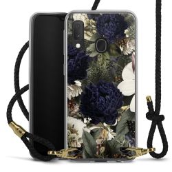 Carry Case Transparent Leather black/gold