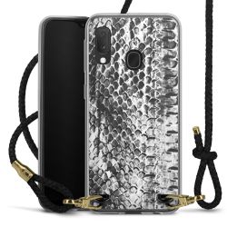 Carry Case Transparent Leather black/gold