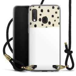 Carry Case Transparent Leather black/gold