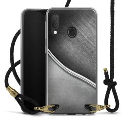 Carry Case Transparent Leather black/gold