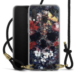 Carry Case Transparent Leather black/gold