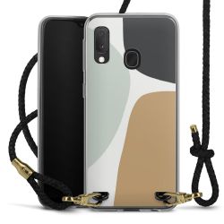 Carry Case Transparent Leather black/gold