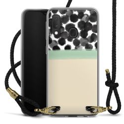 Carry Case Transparent Leather black/gold