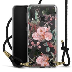 Carry Case Transparent Leather black/gold