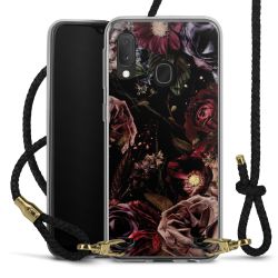 Carry Case Transparent Leather black/gold