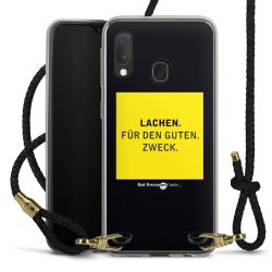 Carry Case Transparent Leder schwarz/gold