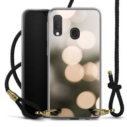 Carry Case Transparent Leather black/gold