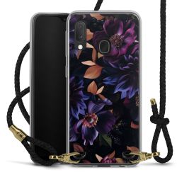 Carry Case Transparent Leather black/gold