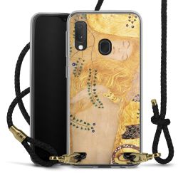 Carry Case Transparent Leather black/gold