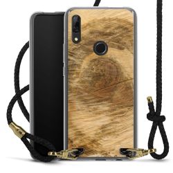 Carry Case Transparent Leather black/gold