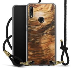 Carry Case Transparent Leather black/gold