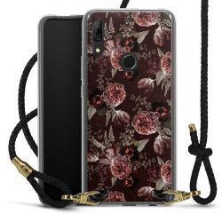 Carry Case Transparent Leather black/gold