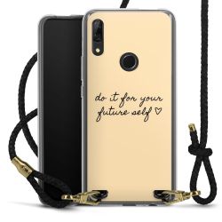 Carry Case Transparent Leather black/gold