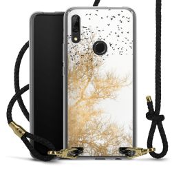 Carry Case Transparent Leather black/gold